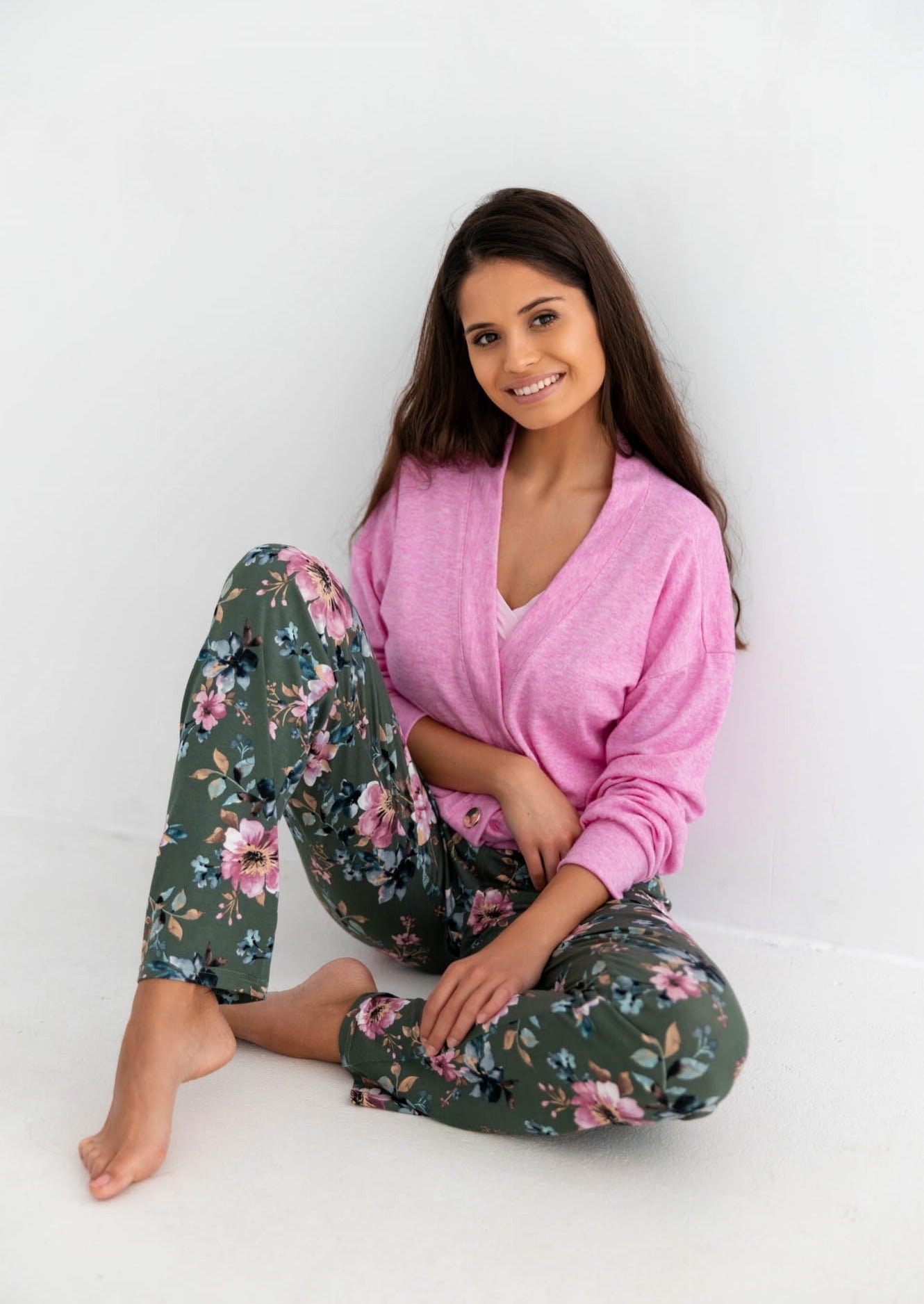 PINKY - Gilet rose doux et confortable