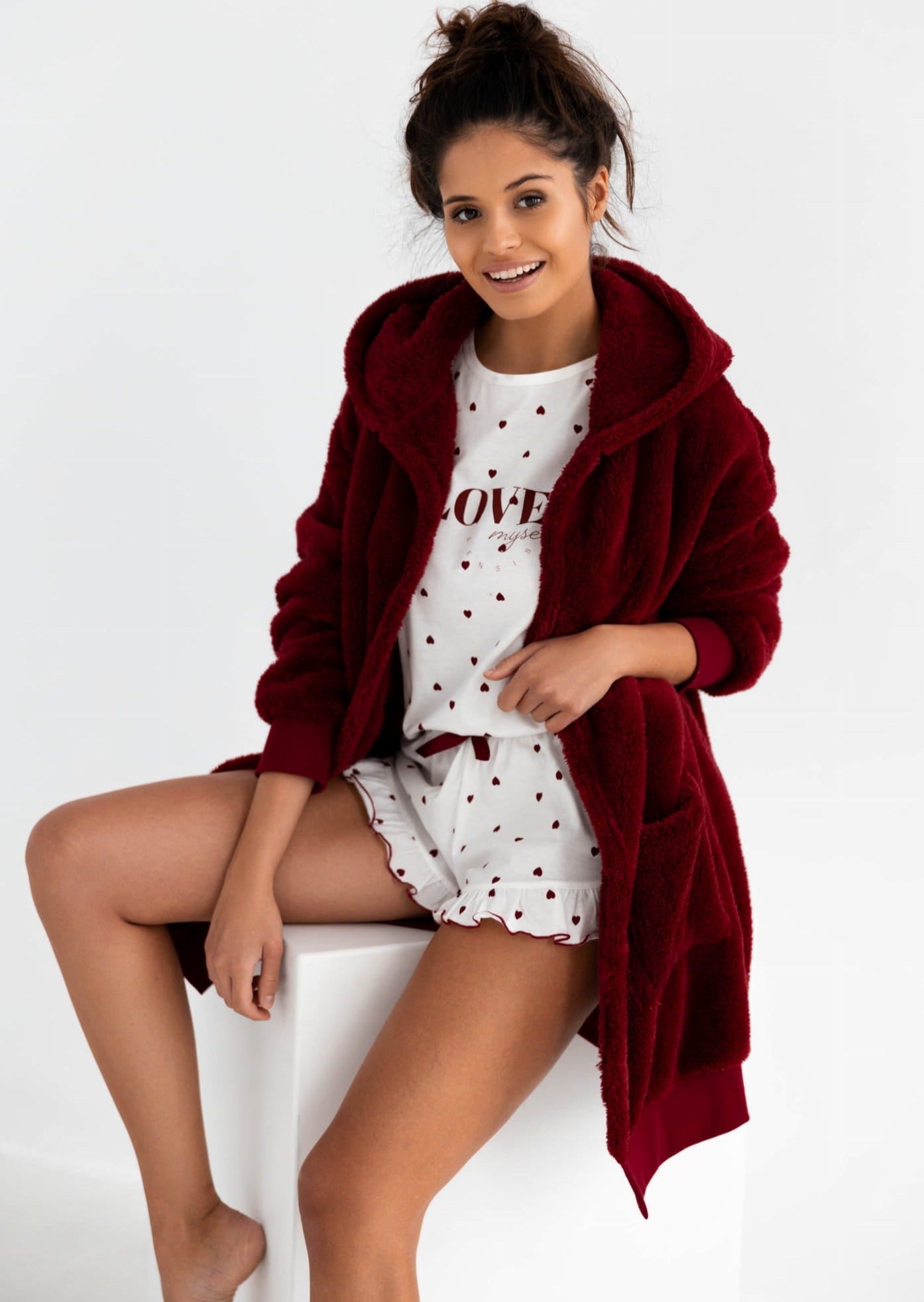 LOVE - Veste d'intérieur polaire luxueusement douce