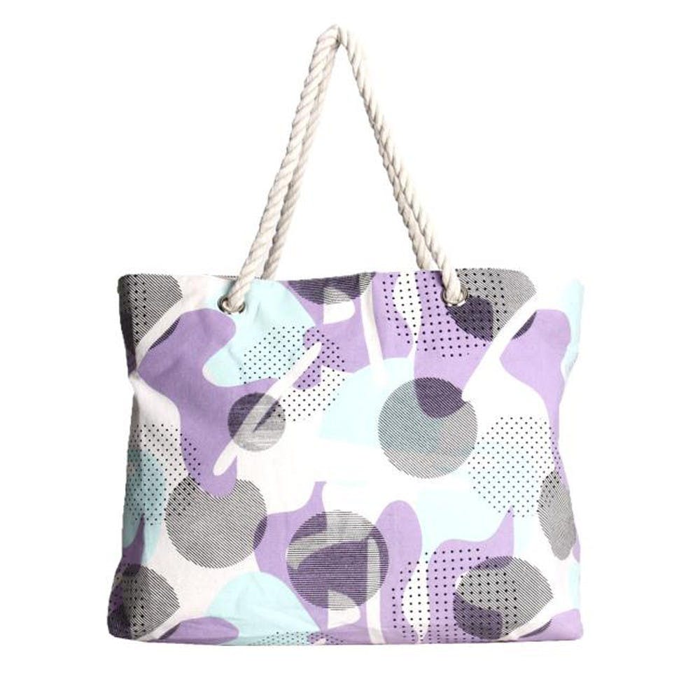 Large colorful tote bag - Large shopping bag
