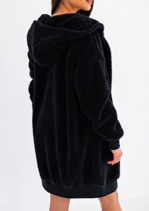 BLACK - Veste d'intérieur polaire luxueusement douce