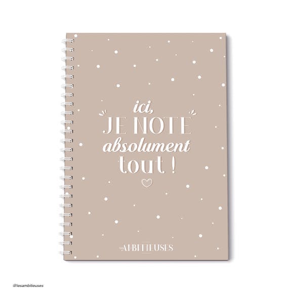 NoteBook - Cocooning Taupe