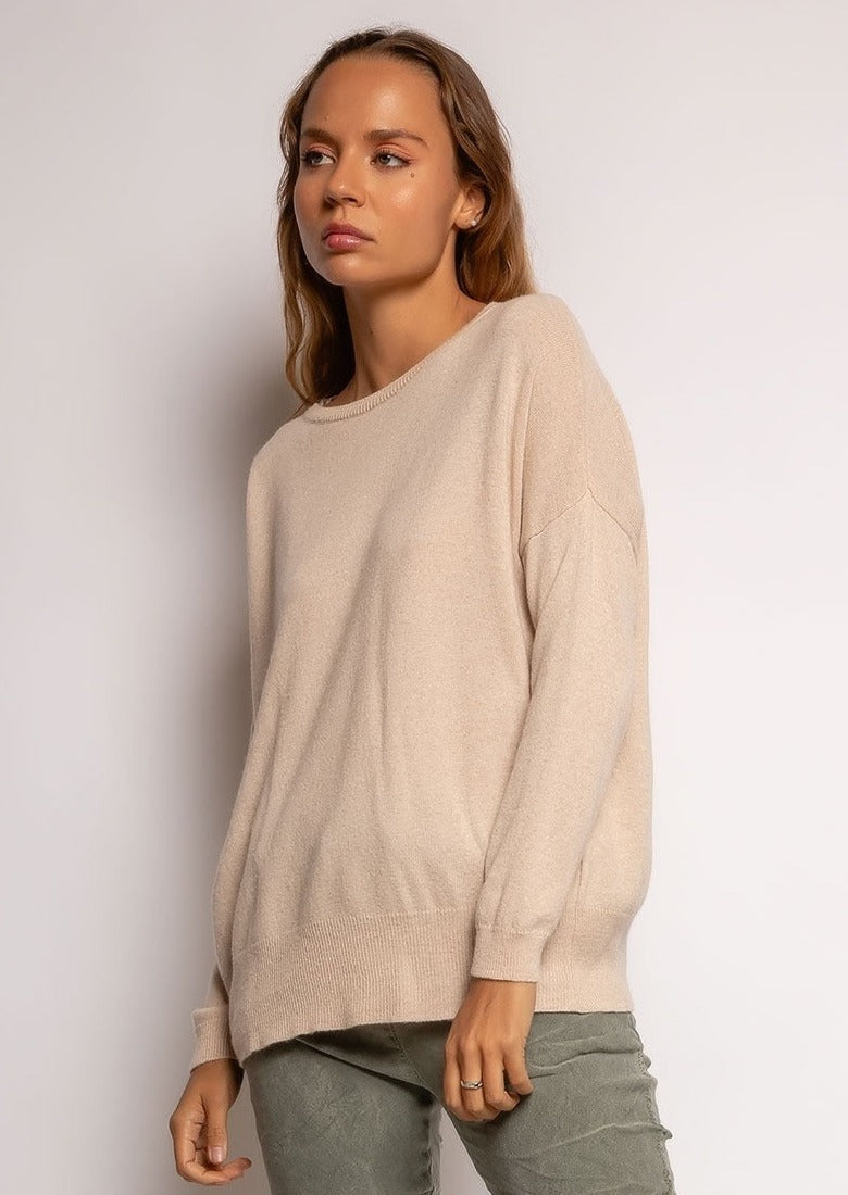 LINA sweater in cashmere and wool