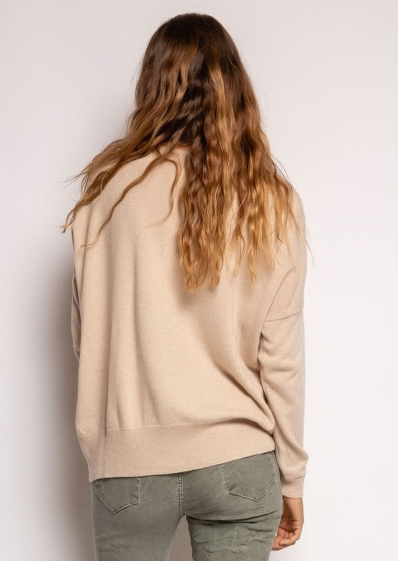 LINA sweater in cashmere and wool