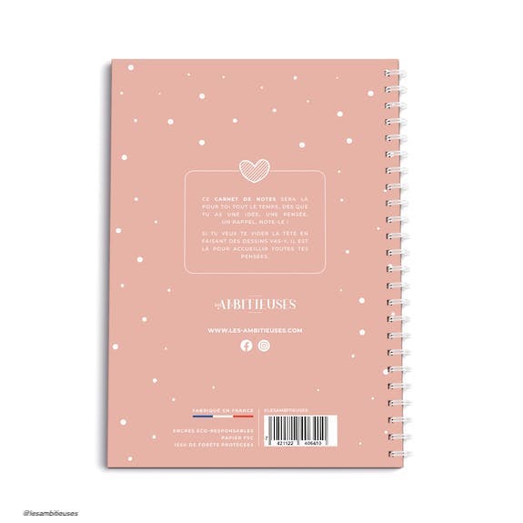 NoteBook - Pink Cocooning