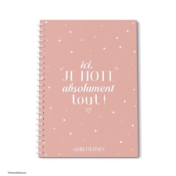 NoteBook - Pink Cocooning