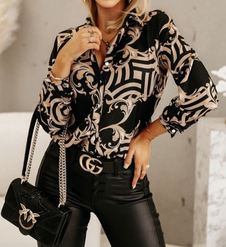 Chemise MIA satinée